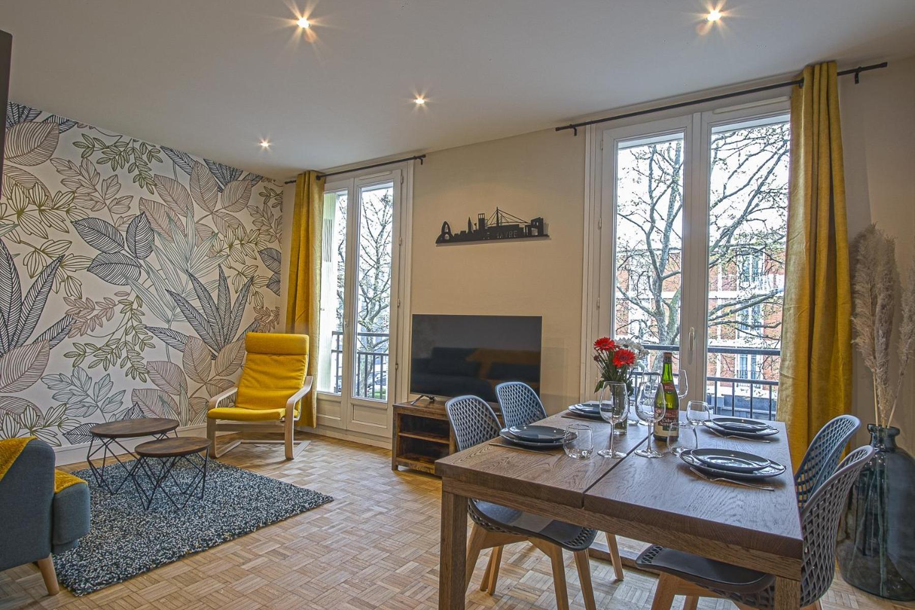 L'Escapade Oceane, Appartement Avec Parking Le Havre Extérieur photo